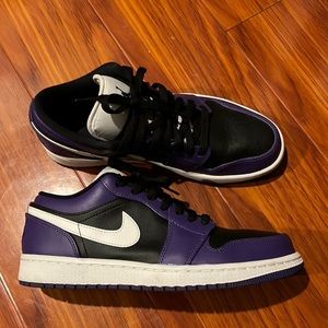 Nike air jordan 1 low purple
